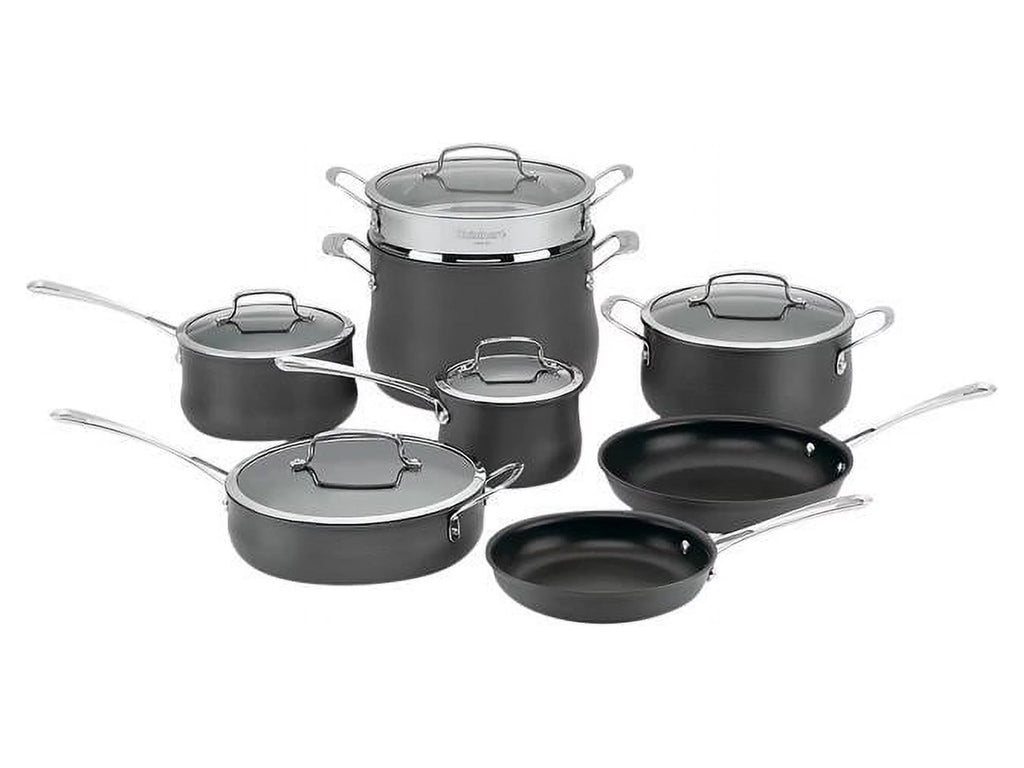 Hard Anodized 13-Piece Cookware Set W347896