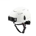 White Vented Safety Helmet T880088