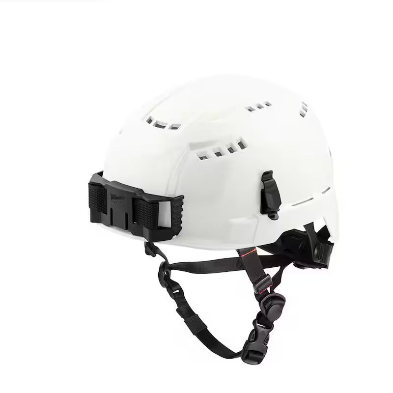 White Vented Safety Helmet T880088