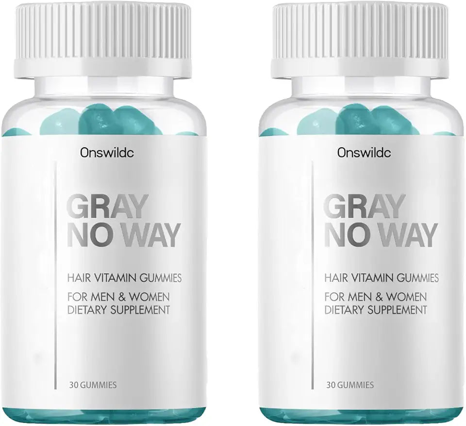 Vegan Hair Growth Gummies with Biotin & Collagen, 30 Chewable Gummies E535