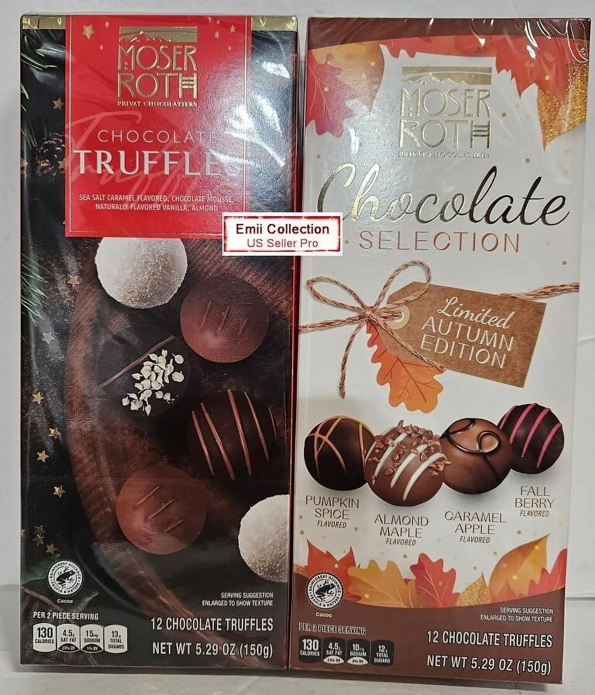 Chocolate Truffles 5.29oz 150g 2 Boxes E3728