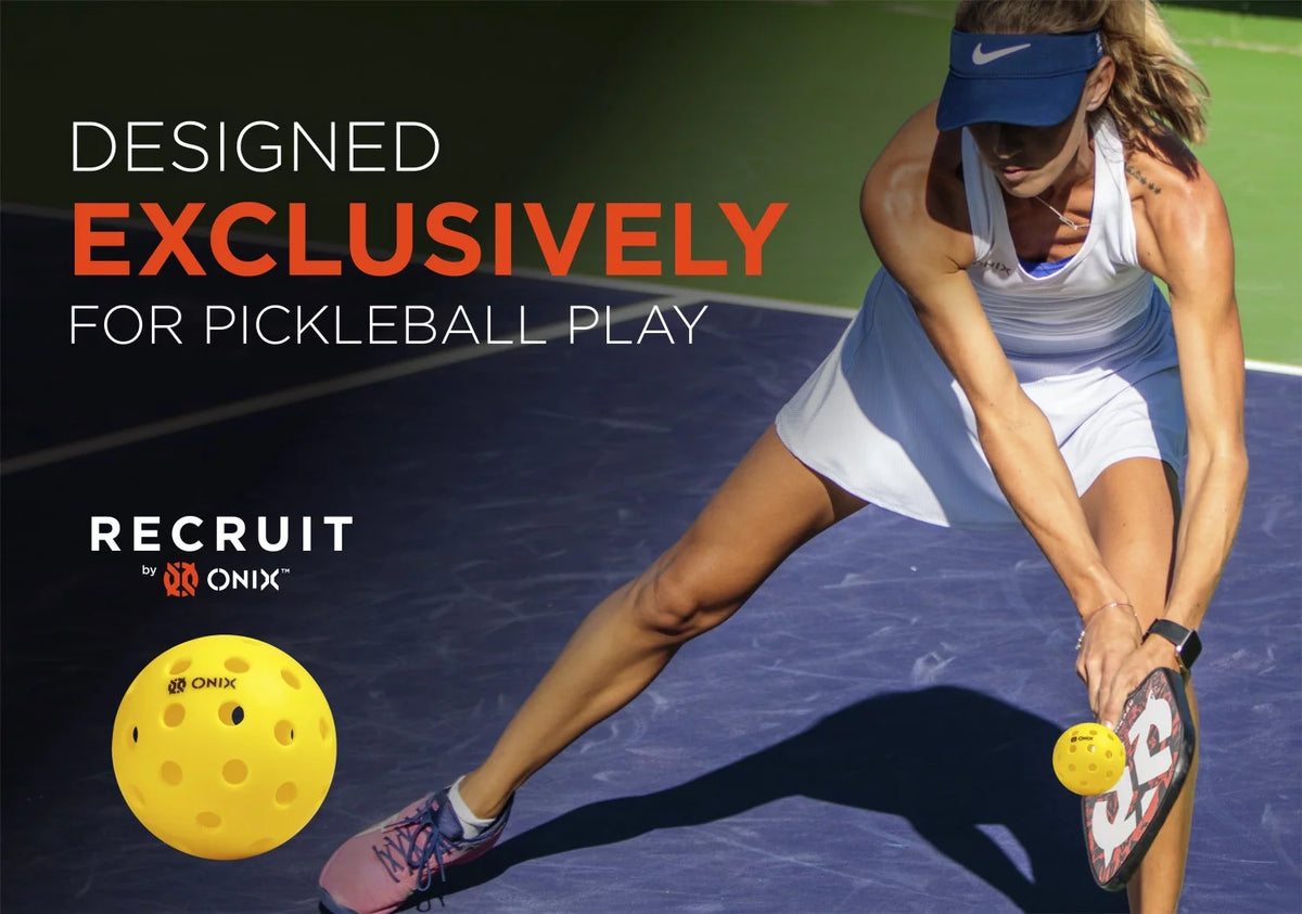 Yellow 3-Pack Outdoor Pickleball Balls M33504