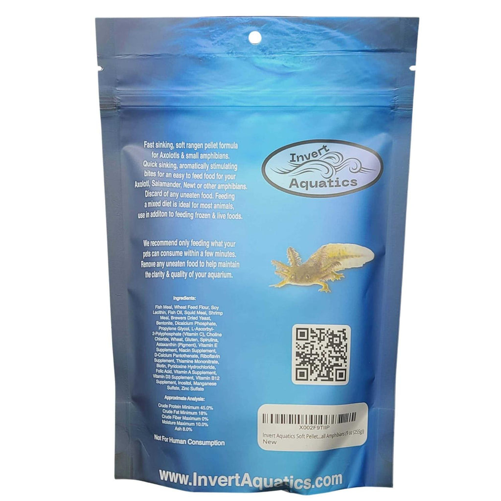 Soft Pellets for Axolotls Moist Sinking Diet Q967