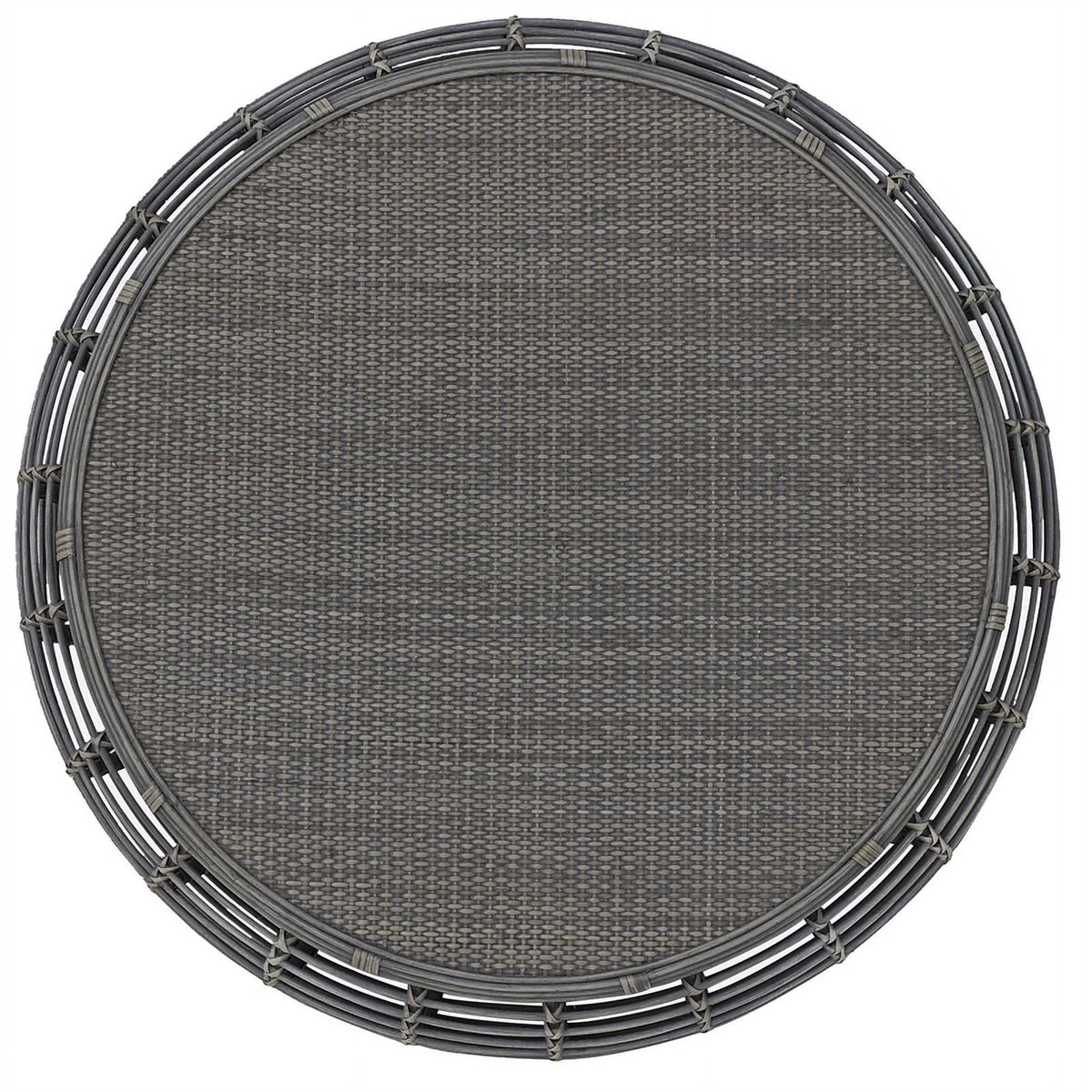 Gray Espresso Rattan Coffee Table S2173