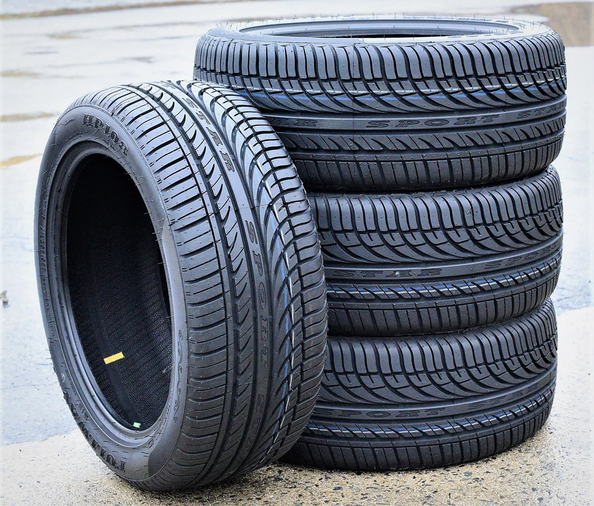 Set of 4 235/65R18 106H All Season Performance Tires V4543