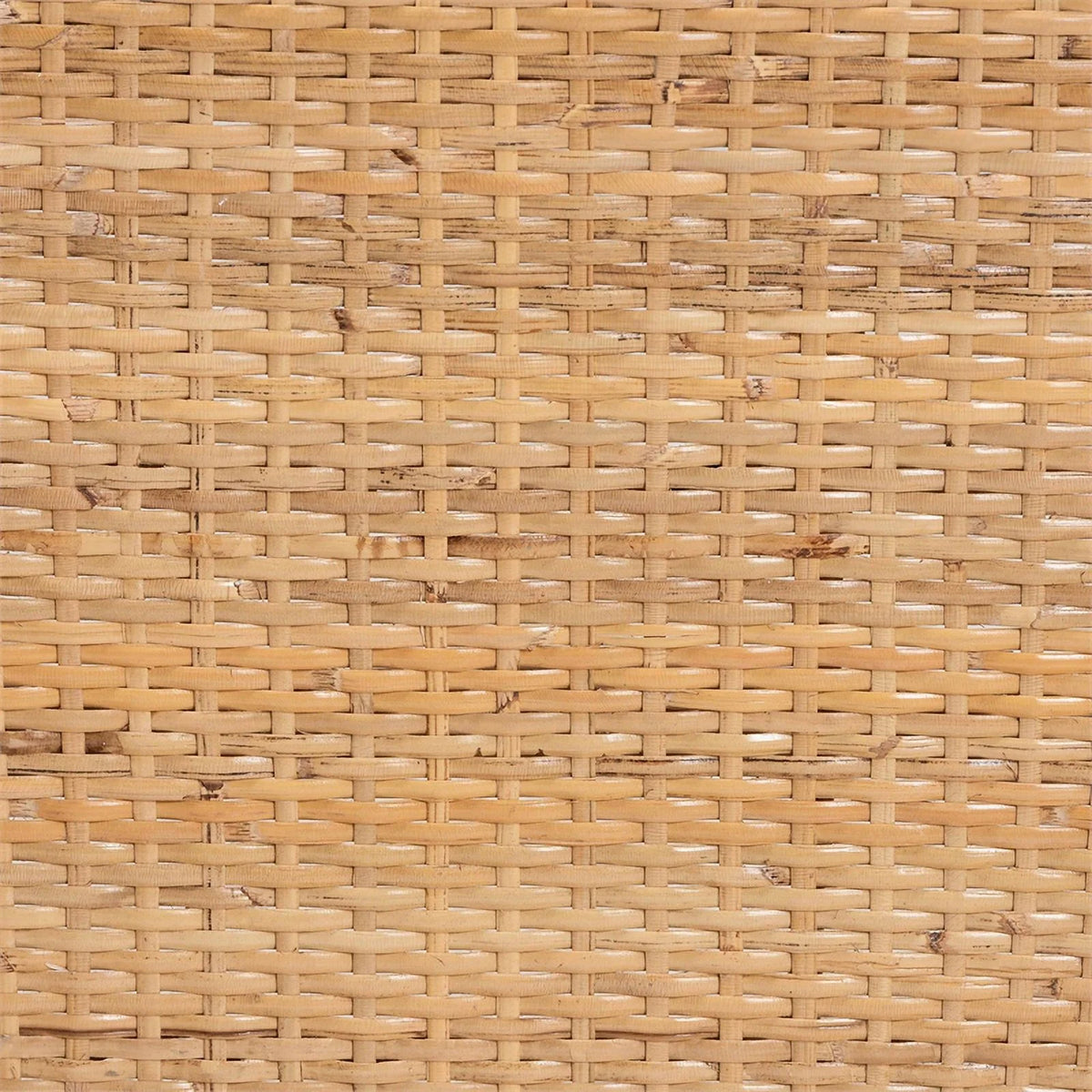Natural Rattan and Walnut Brown Acacia Wood Counter Stool Q800