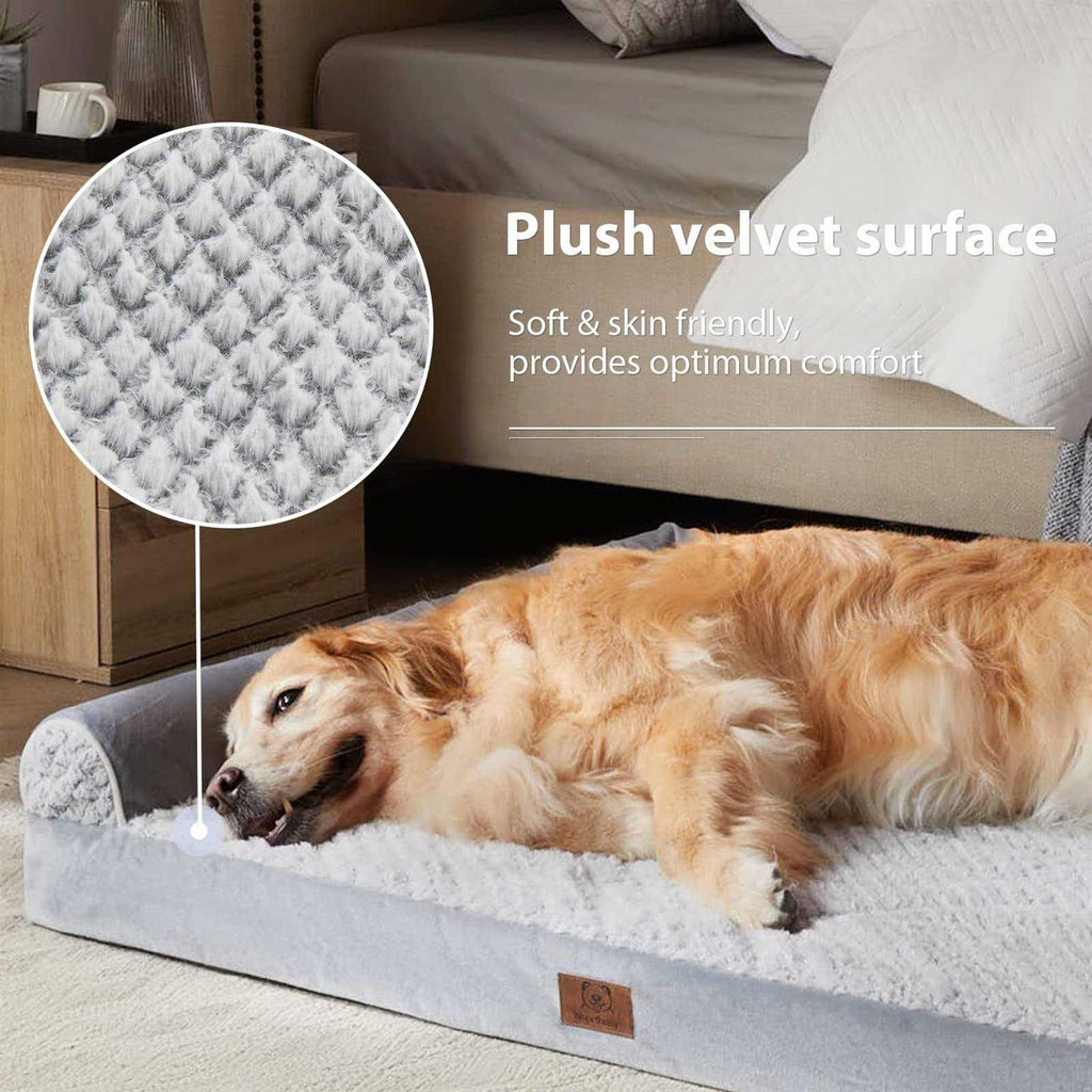 Orthopedic Sofa Dog Bed with Removable Waterproof Cover X5962