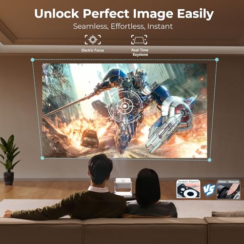 4K Outdoor Smart Projector with WiFi6 and Bluetooth X8548