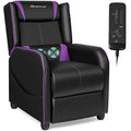 PU Leather Recliner Chair with Footrest O97861