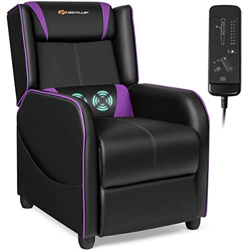 PU Leather Recliner Chair with Footrest O97861