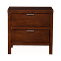 Brown Wood Nightstand H467