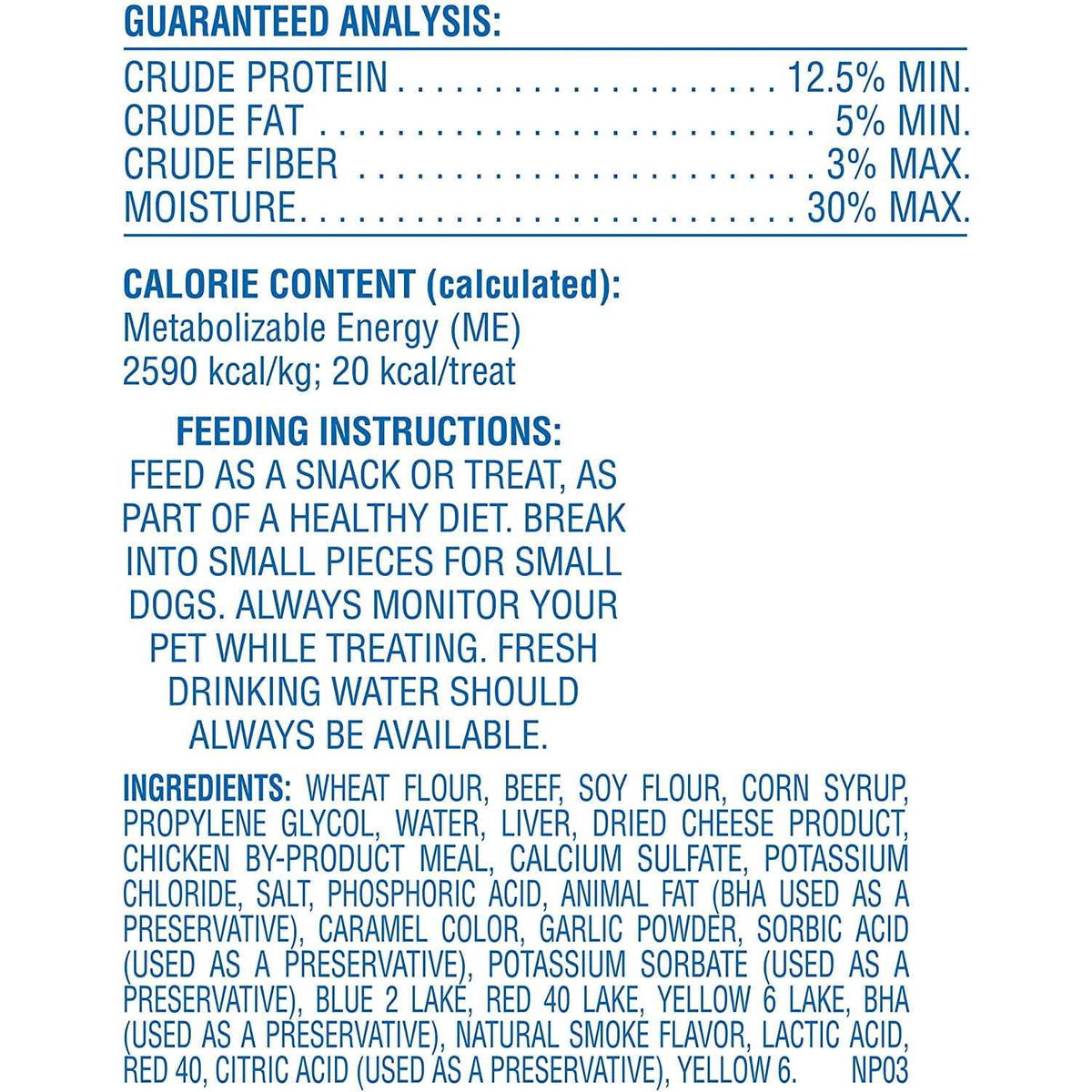 Beef Flavor Dog Treats L982087