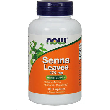 Senna Leaves 470 mg 100 caps X685