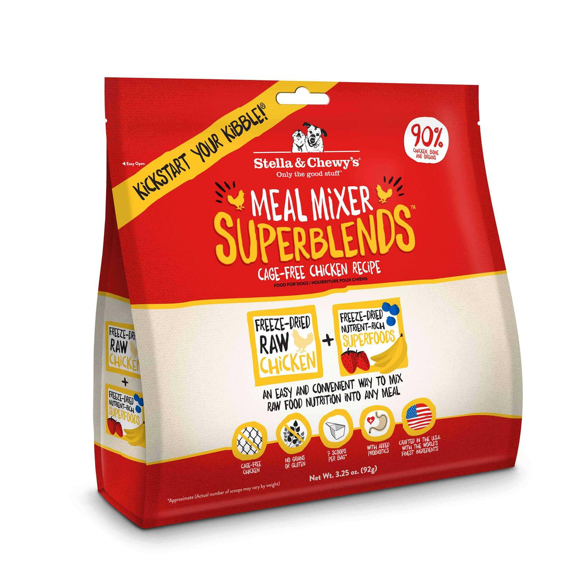 Freeze-Dried Dog Food Meal Mixer Cage-Free Chicken Recipe V236516