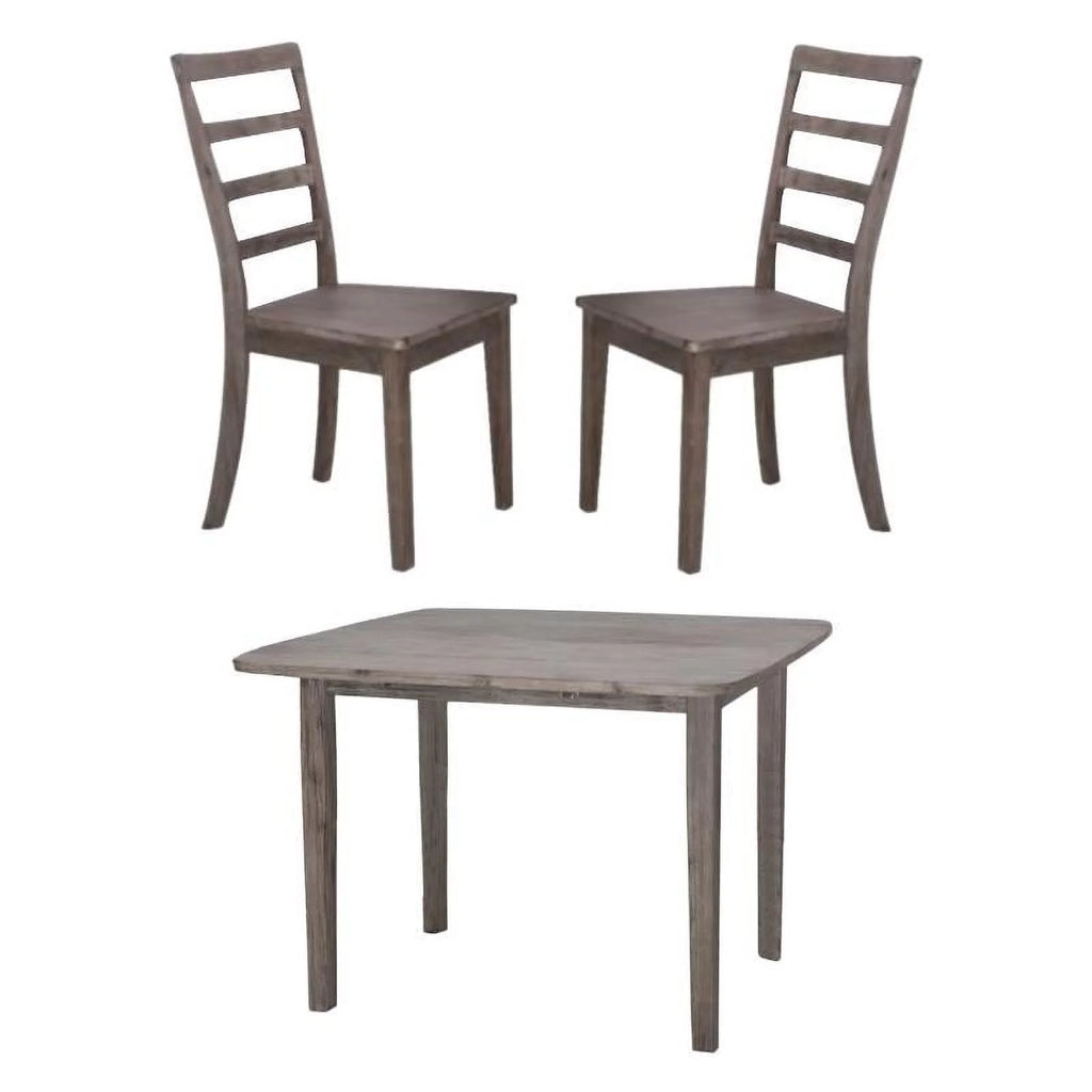 3-Piece Dining Table and 2 Chairs Set Q262