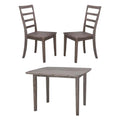 3-Piece Dining Table and 2 Chairs Set Q262