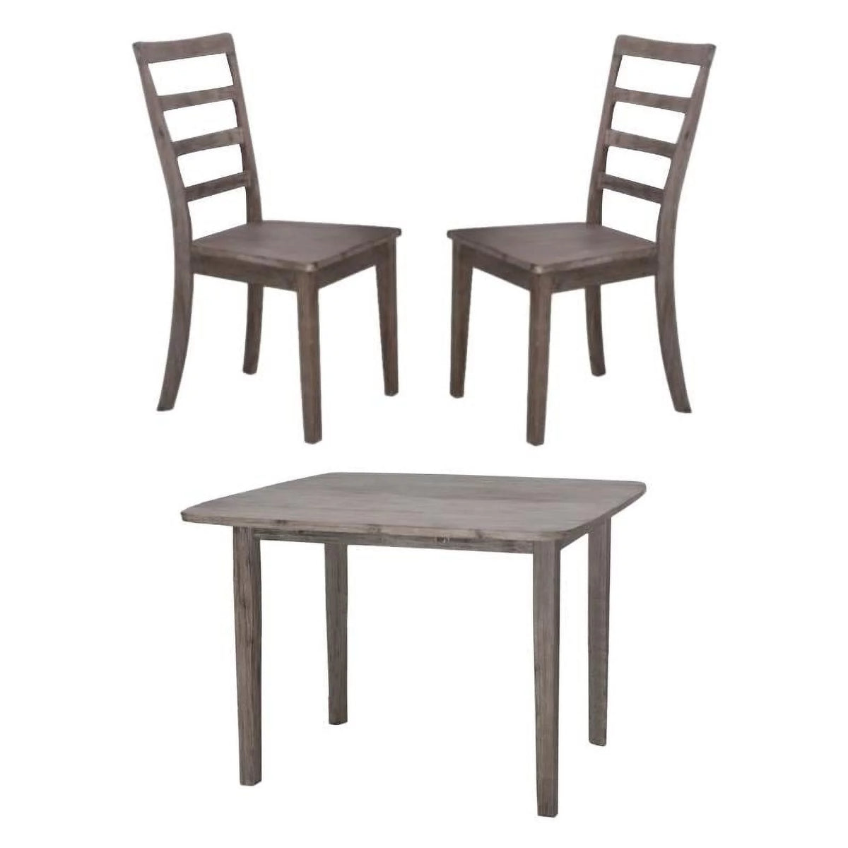 3-Piece Dining Table and 2 Chairs Set Q262