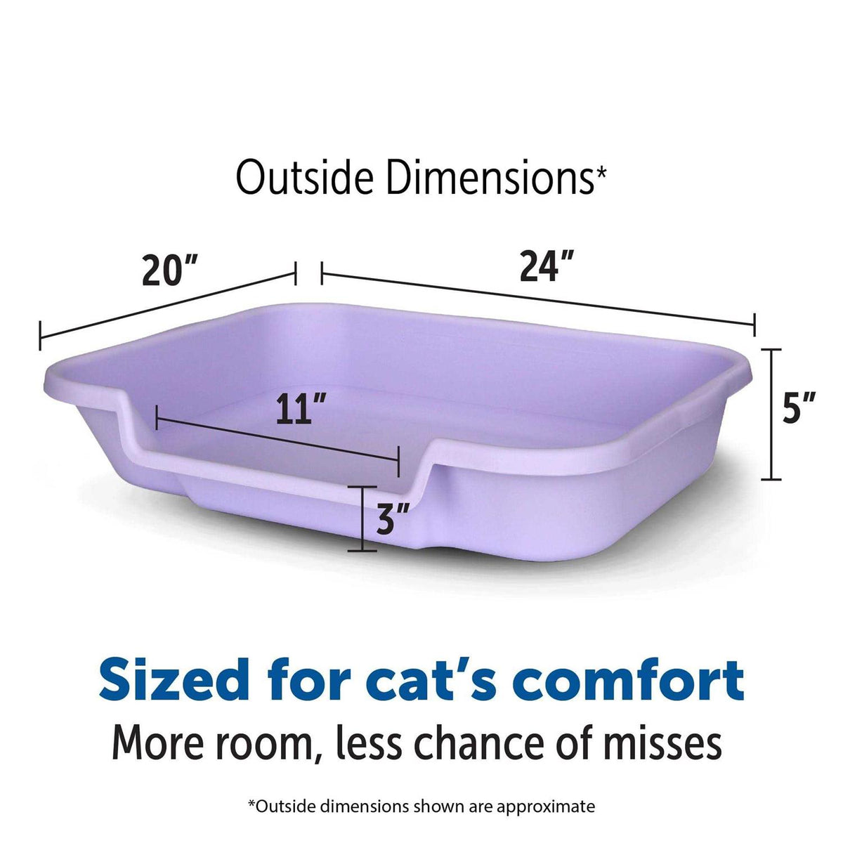 Senior Cat Litter Box N672