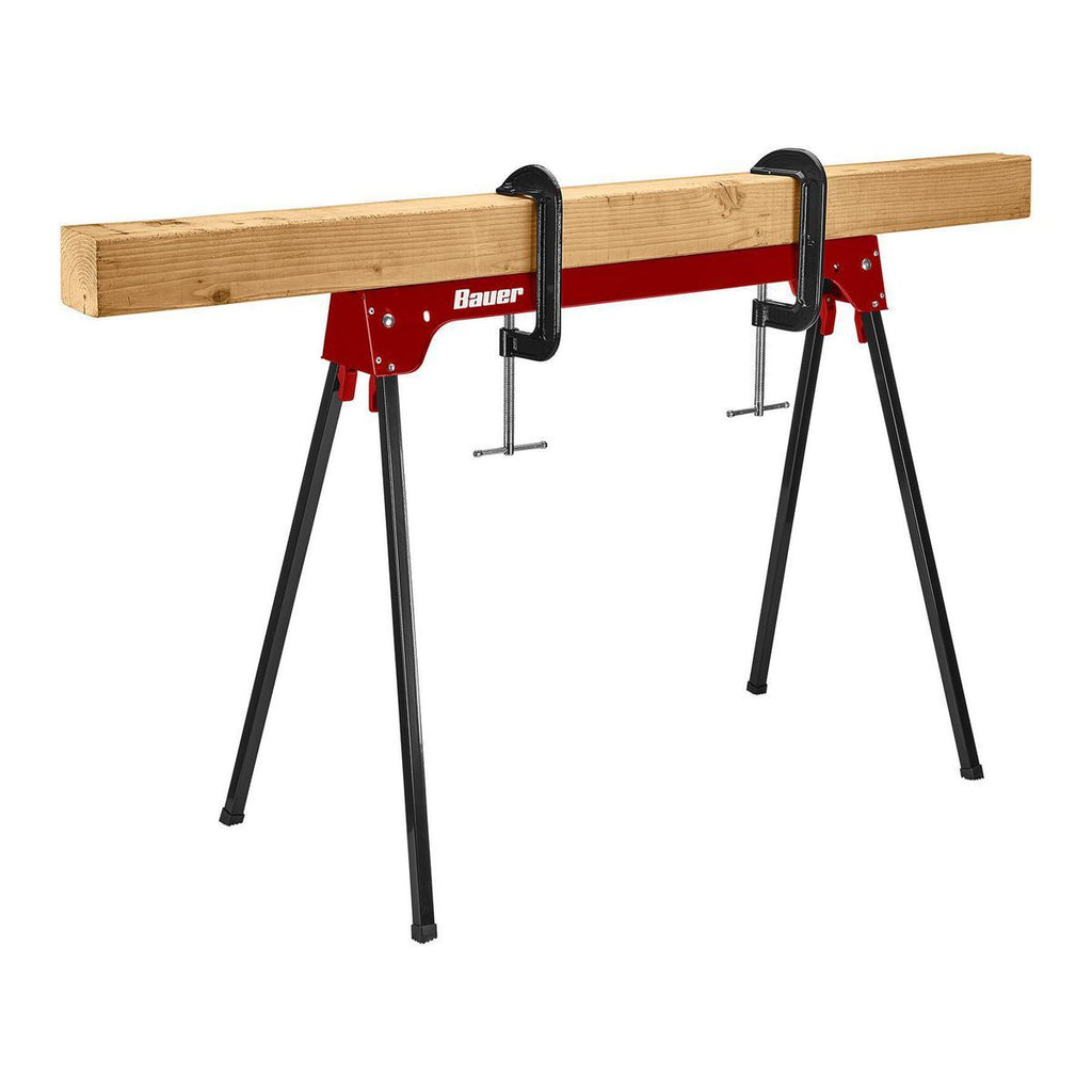 29 in. Steel Folding Sawhorse T534983