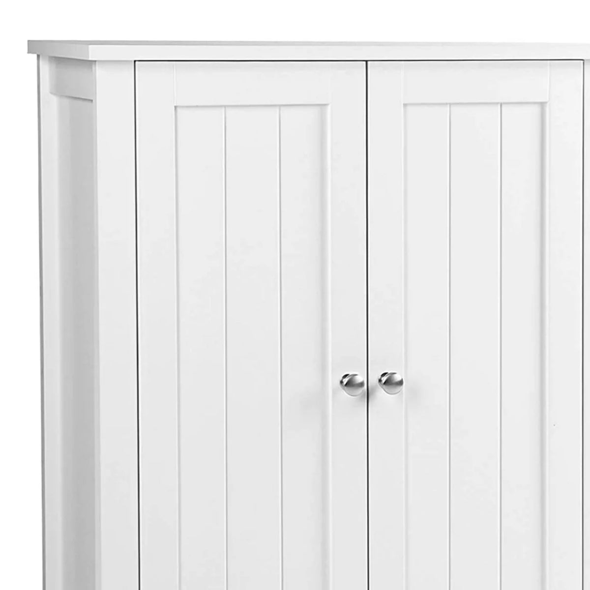31 Inch White Wood Bathroom Storage Cabinet C13703