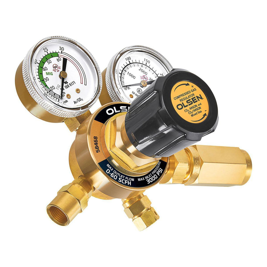 CO2/Argon Flow Gauge Regulator D9396