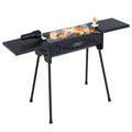 Portable Charcoal Grill with Removable Legs & Side Trays F637336
