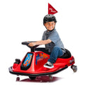 24V Electric Drifting Go Kart for Kids, Black A474539