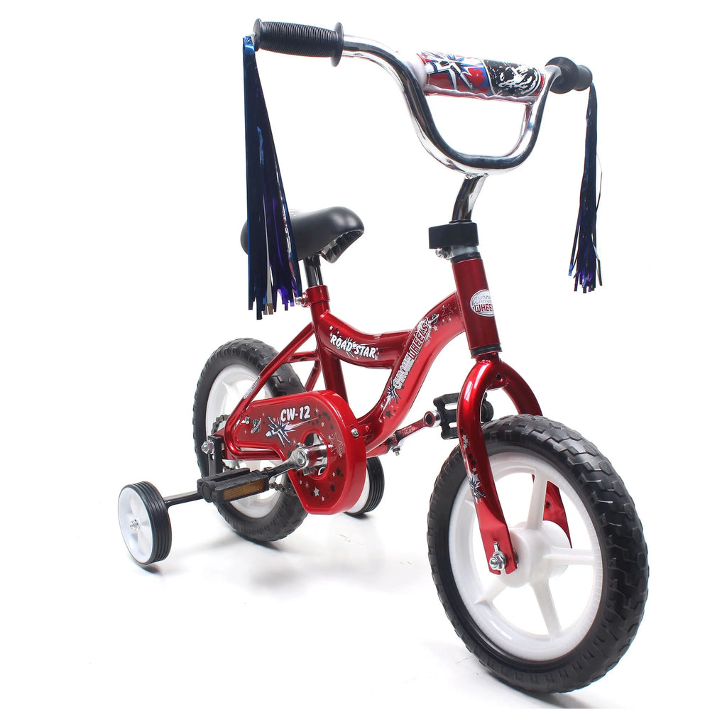 Kids Bike EVA Wheels Red Q1577