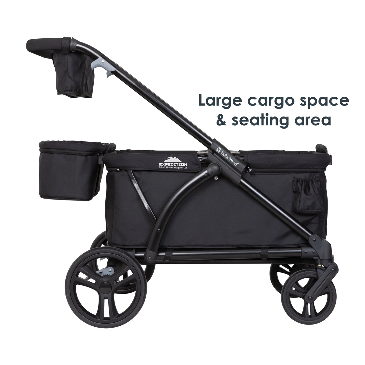 Gray Wagon Stroller V62275