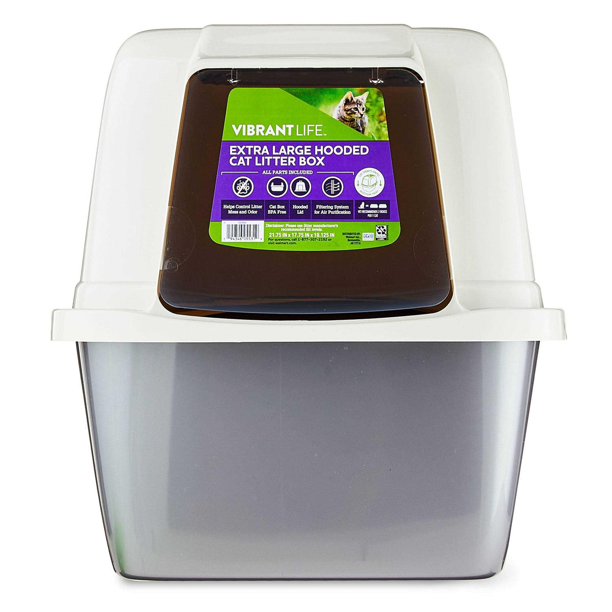 Extra Large Hooded Cat Litter Box A2999
