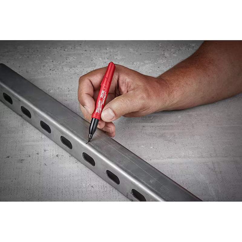 Black Fine Point Permanent Marker 72-Pack Y98379