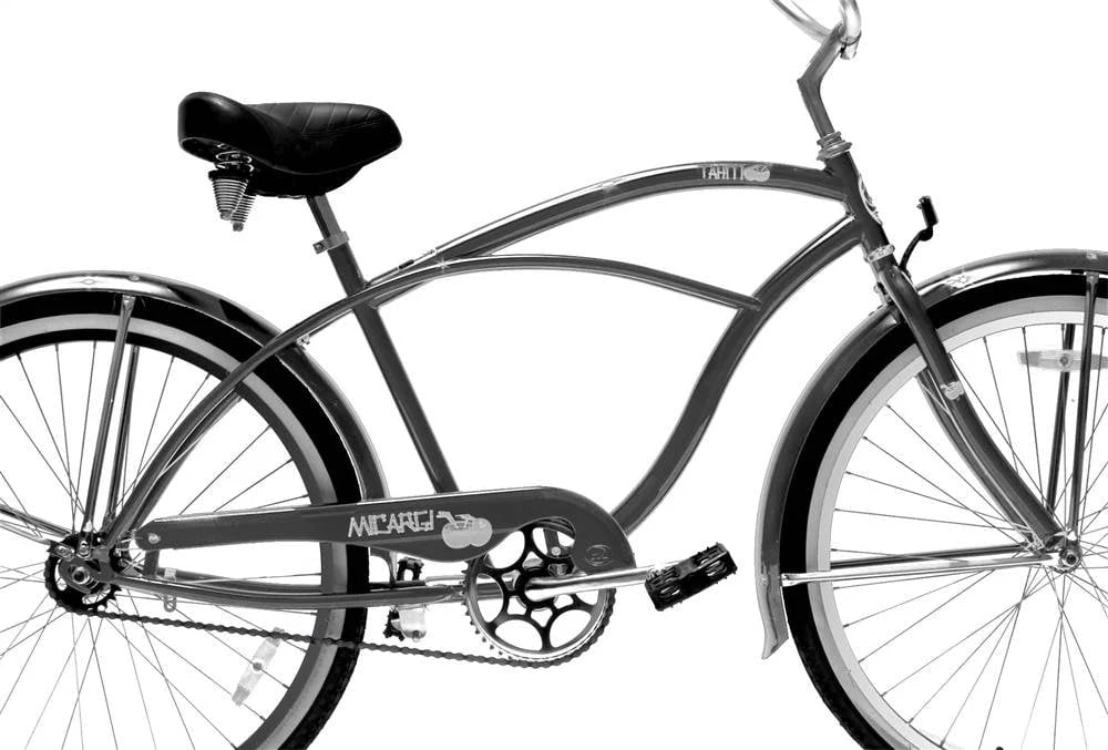 Flint Gray Beach Cruiser J1293