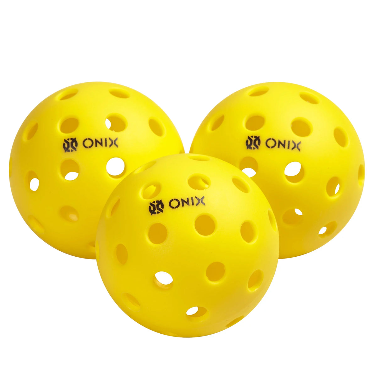 Yellow 3-Pack Outdoor Pickleball Balls M33504