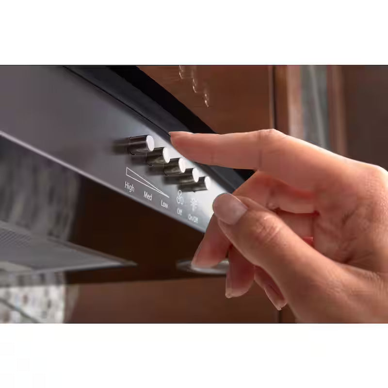 36 in. Black Stainless Steel Wall Mount Range Hood S1956