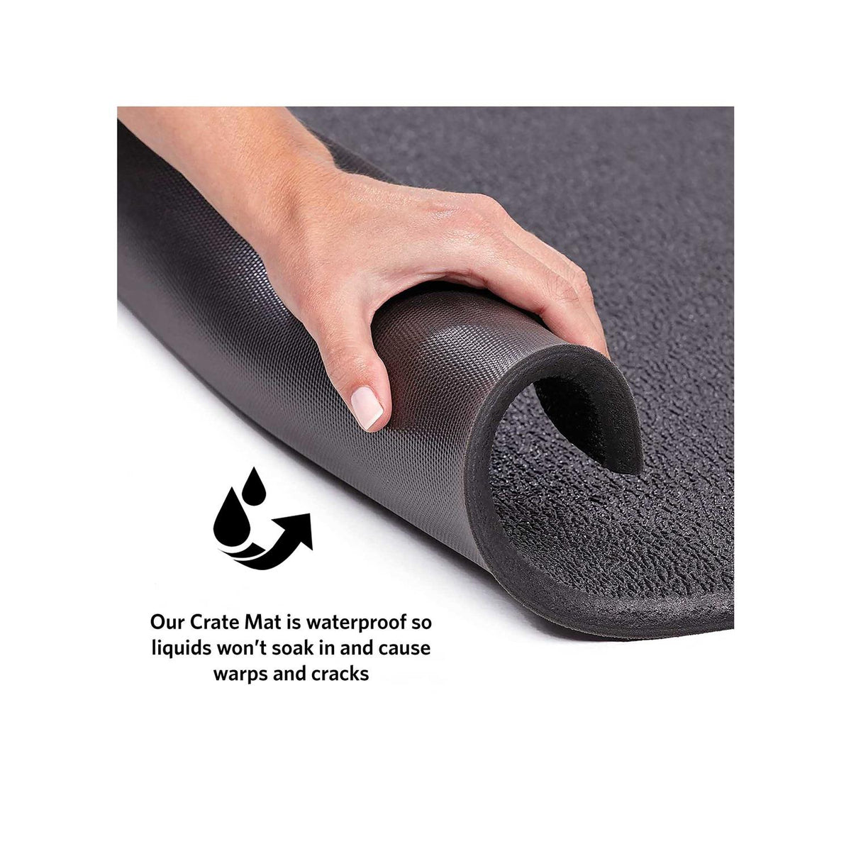 Waterproof Cushioned Dog Crate Mat Y95872